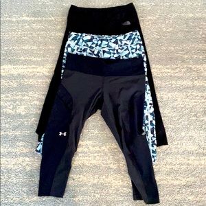 Bundle 3 pairs of workout capris
